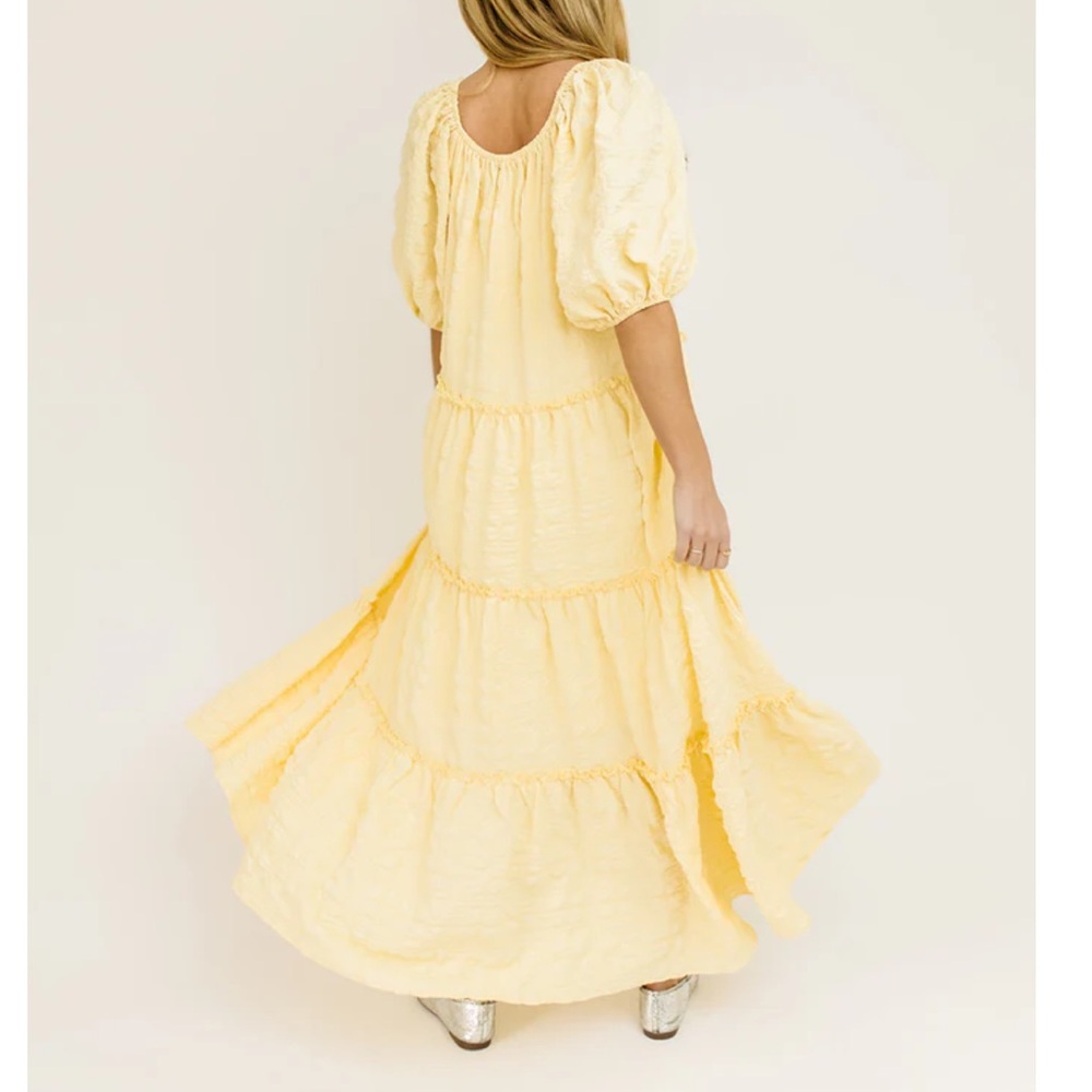 Exclusive Butter Yellow Daymaker Maxi Dress, Small - Picture 3 of 5